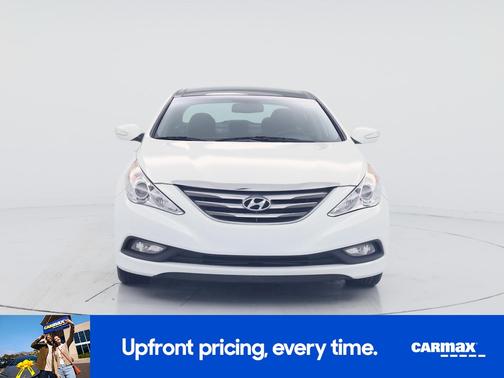 White 2014 Hyundai SONATA Limited