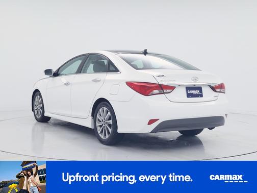 White 2014 Hyundai SONATA Limited