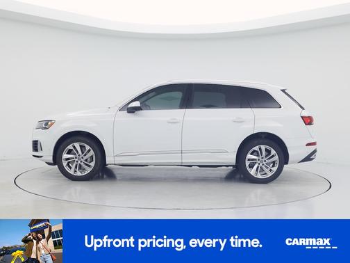 White 2020 Audi Q7 Premium Plus