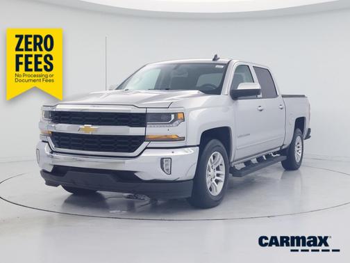 Silver 2018 Chevrolet Silverado 1500 LT