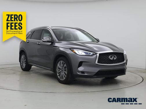 Gray 2023 INFINITI QX50 Luxe