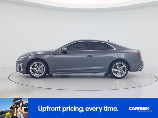 Gray 2021 Audi A5 S-Line Premium