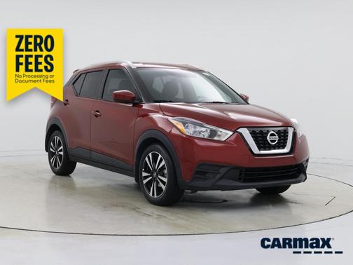 Burgundy 2019 Nissan Kicks SV