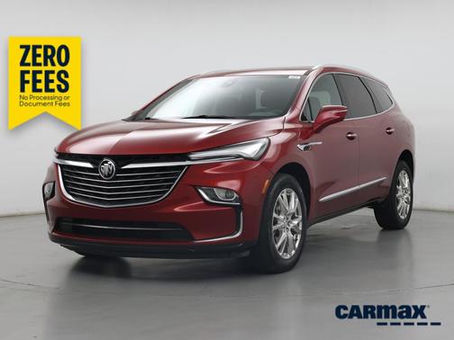 Red 2023 Buick Enclave Essence