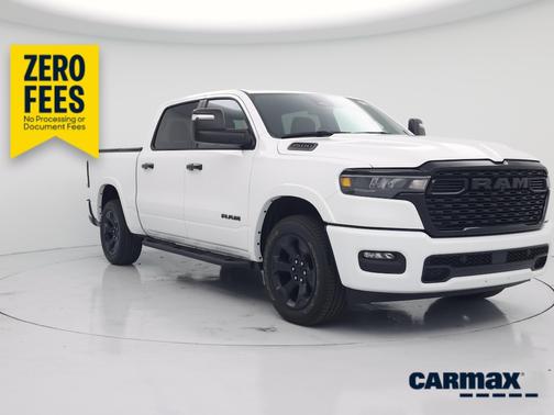 White 2026 RAM 1500 Bighorn