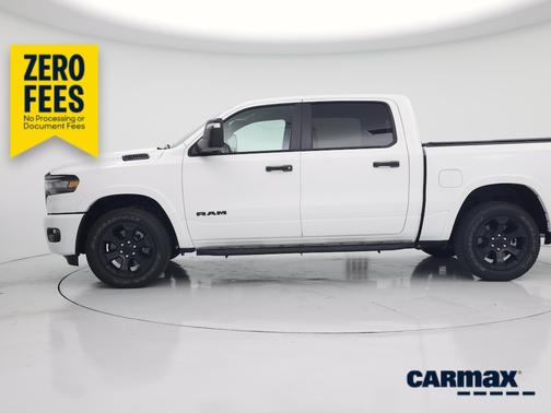 White 2026 RAM 1500 Bighorn