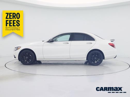 White 2016 Mercedes-Benz C-Class
