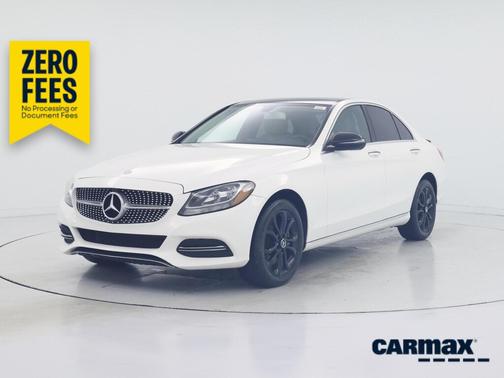 White 2016 Mercedes-Benz C-Class