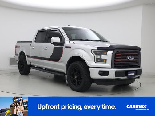 Silver 2016 Ford F-150 Lariat