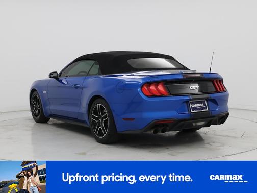 Blue 2020 Ford Mustang GT Premium