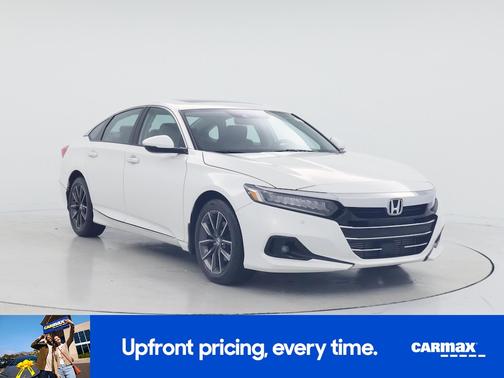 White 2021 Honda Accord EX-L