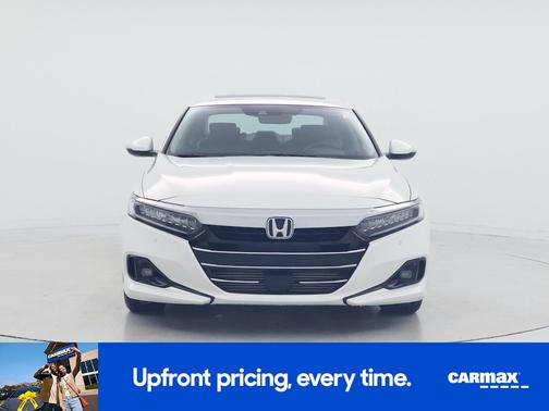 White 2021 Honda Accord EX-L
