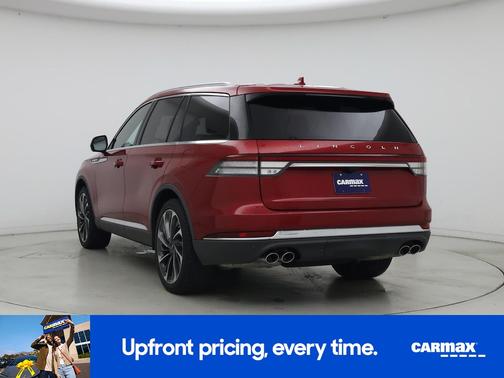 Red 2020 Lincoln Aviator Reserve