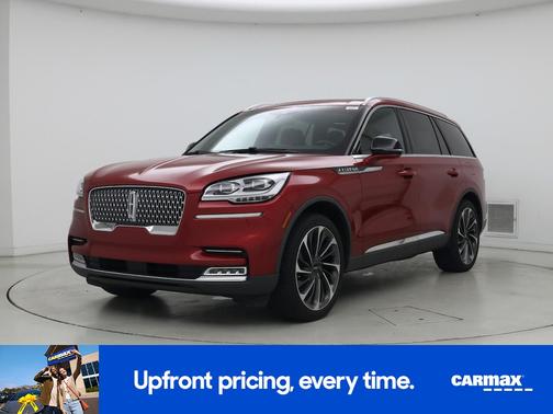 Red 2020 Lincoln Aviator Reserve