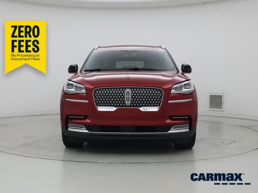 Red 2020 Lincoln Aviator Reserve