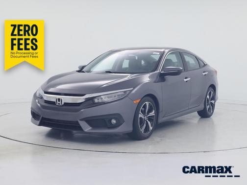 Gray 2016 Honda Civic Touring