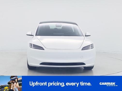 White 2025 Tesla Model 3 Long Range