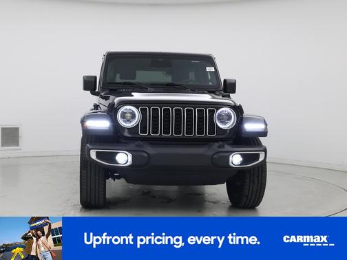 Black 2025 Jeep Wrangler 4xe Sahara