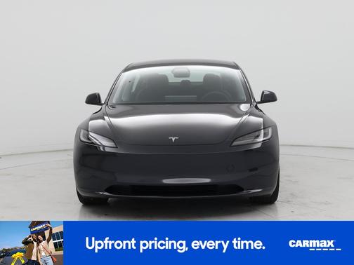 Black 2025 Tesla Model 3 Long Range