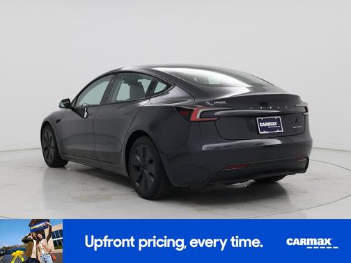 Black 2025 Tesla Model 3 Long Range