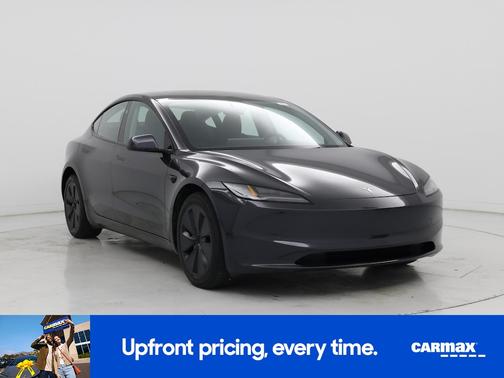 Black 2025 Tesla Model 3 Long Range
