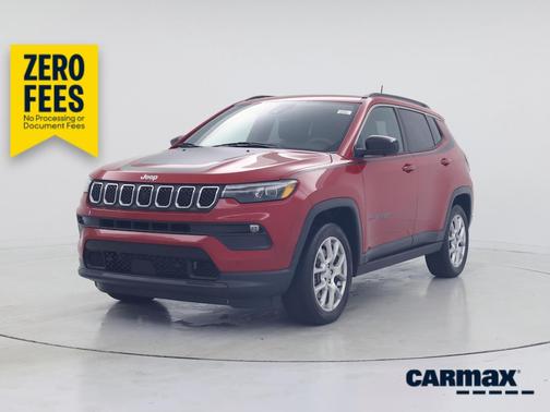 Red 2023 Jeep Compass Latitude Lux