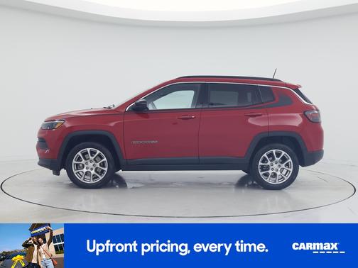 Red 2023 Jeep Compass Latitude Lux