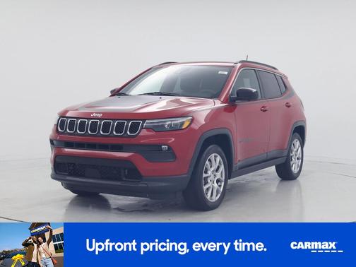 Red 2023 Jeep Compass Latitude Lux