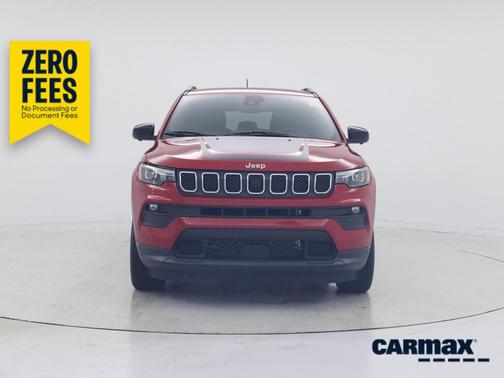 Red 2023 Jeep Compass Latitude Lux