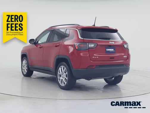 Red 2023 Jeep Compass Latitude Lux