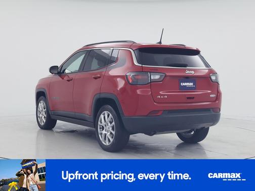 Red 2023 Jeep Compass Latitude Lux