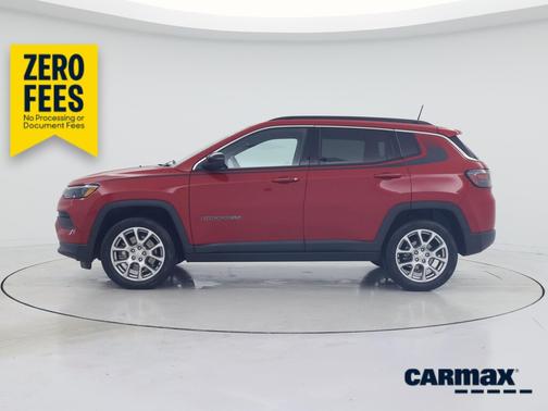 Red 2023 Jeep Compass Latitude Lux