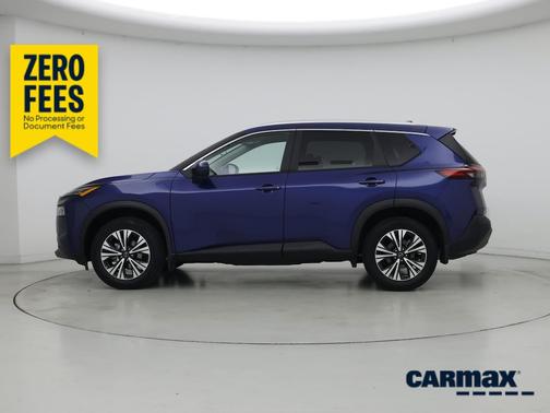 Blue 2023 Nissan Rogue SV
