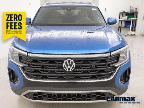Blue 2024 Volkswagen Atlas Cross Sport SE w/Tech