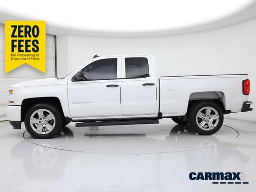 White 2018 Chevrolet Silverado 1500 Custom