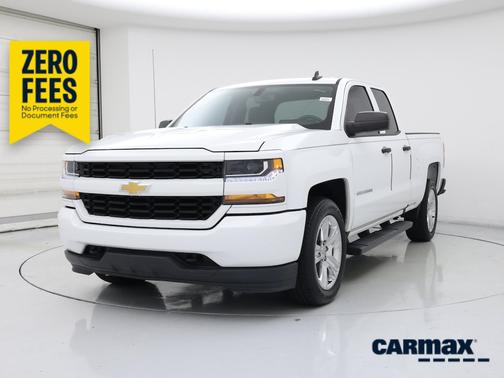 White 2018 Chevrolet Silverado 1500 Custom