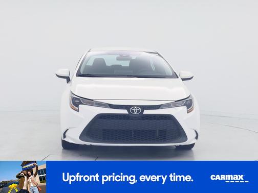 White 2021 Toyota Corolla LE