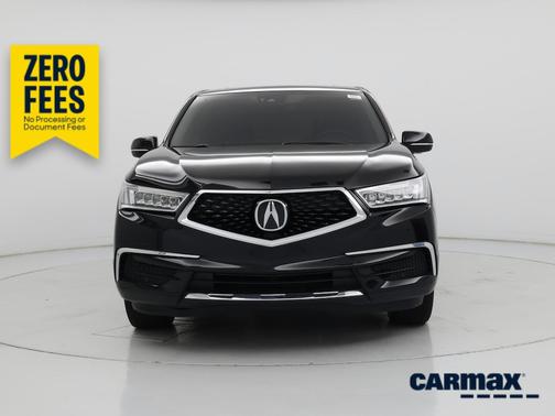 Black 2018 Acura MDX