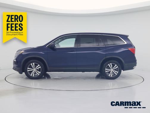 Blue 2017 Honda Pilot EX-L