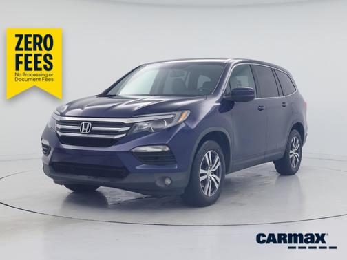 Blue 2017 Honda Pilot EX-L