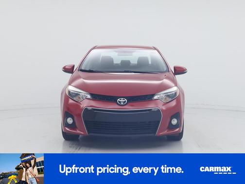 Red 2014 Toyota Corolla S