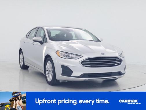 Silver 2019 Ford Fusion SE
