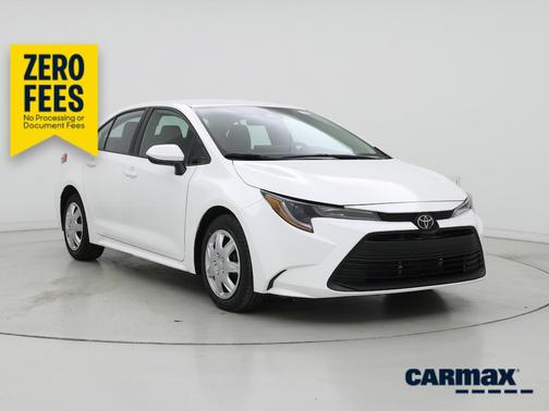 White 2024 Toyota Corolla LE
