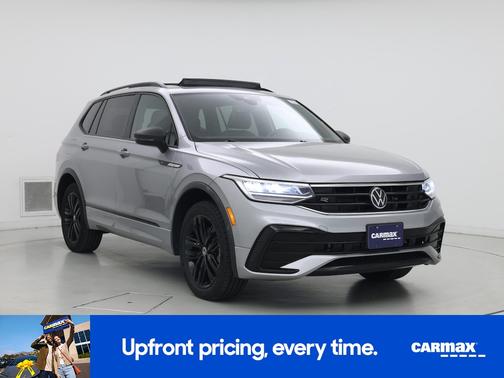 Silver 2022 Volkswagen Tiguan SE R-Line Black