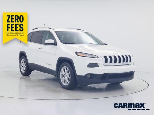 White 2016 Jeep Cherokee Latitude
