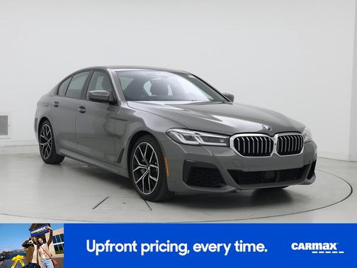 Gray 2021 BMW 540 I