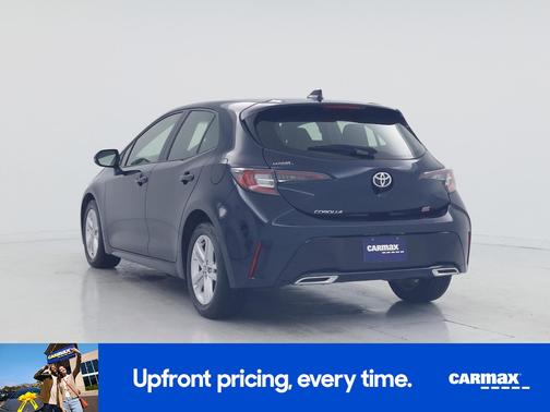 Blue 2019 Toyota Corolla Hatchback SE
