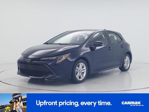 Blue 2019 Toyota Corolla Hatchback SE