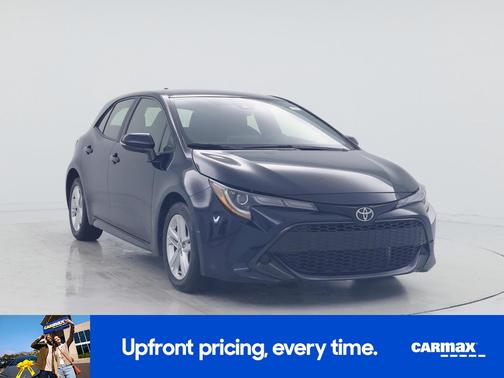 Blue 2019 Toyota Corolla Hatchback SE