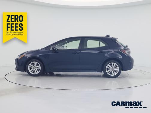 Blue 2019 Toyota Corolla Hatchback SE